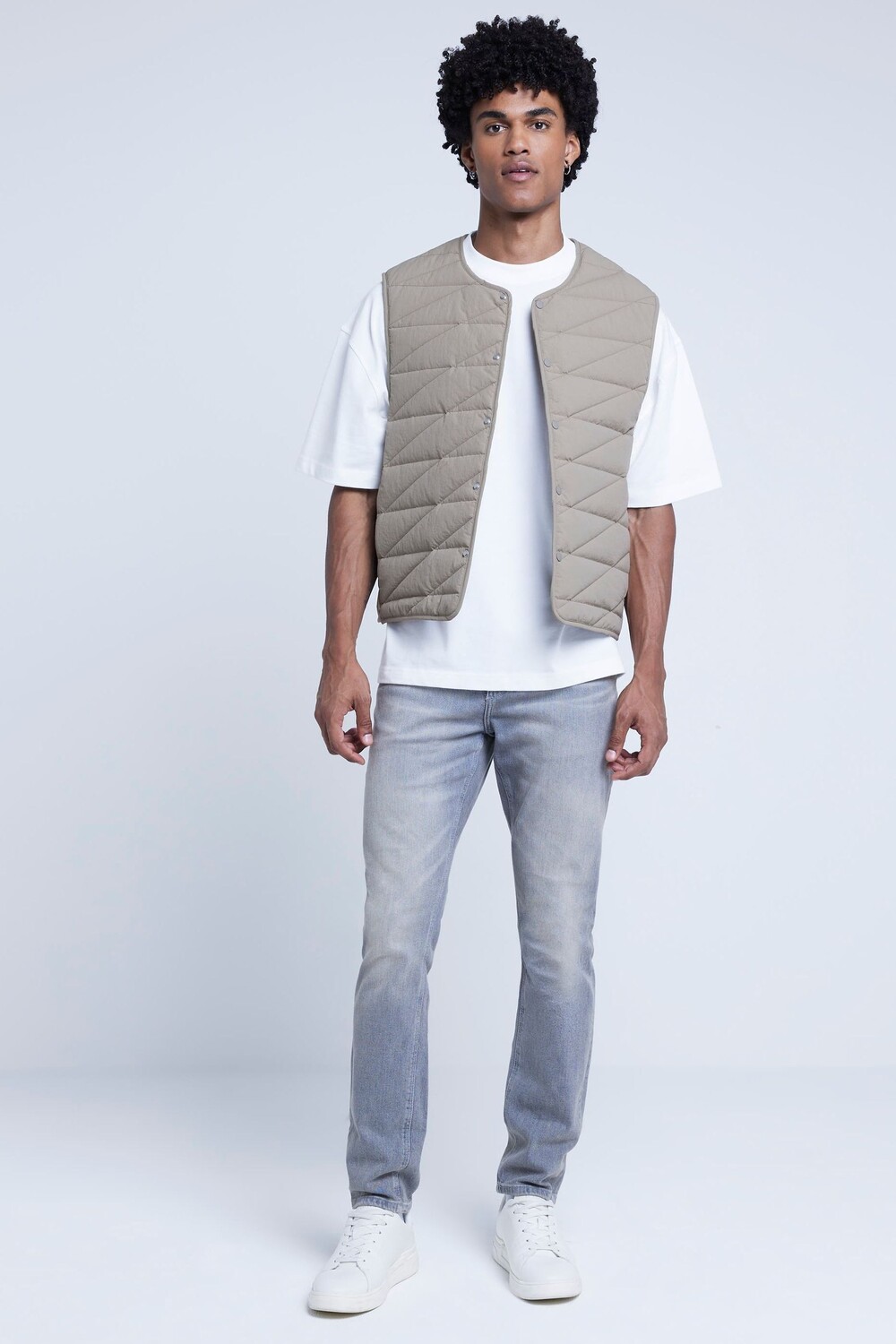 

Джинсы скинни River Island, серый