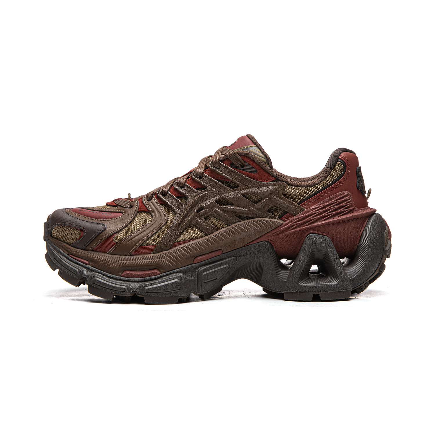 

Aries x Furious Rider ACE 3.0 устойчивые к истиранию низкие повседневные кроссовки Unisex LiNing, желтый коричневый/hazelnut коричневый/saffron color