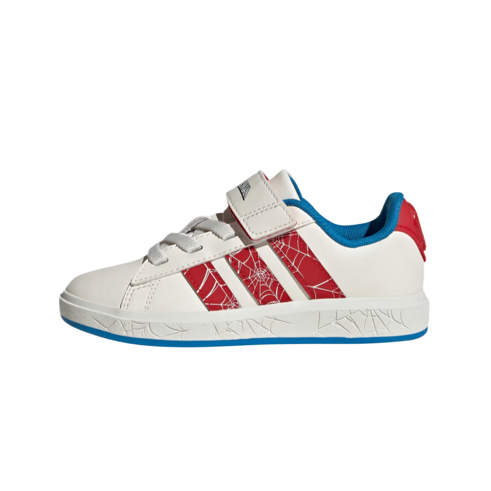 

Кроссовки MARVEL x GRAND COURT для детей Adidas, белый/красный/синий