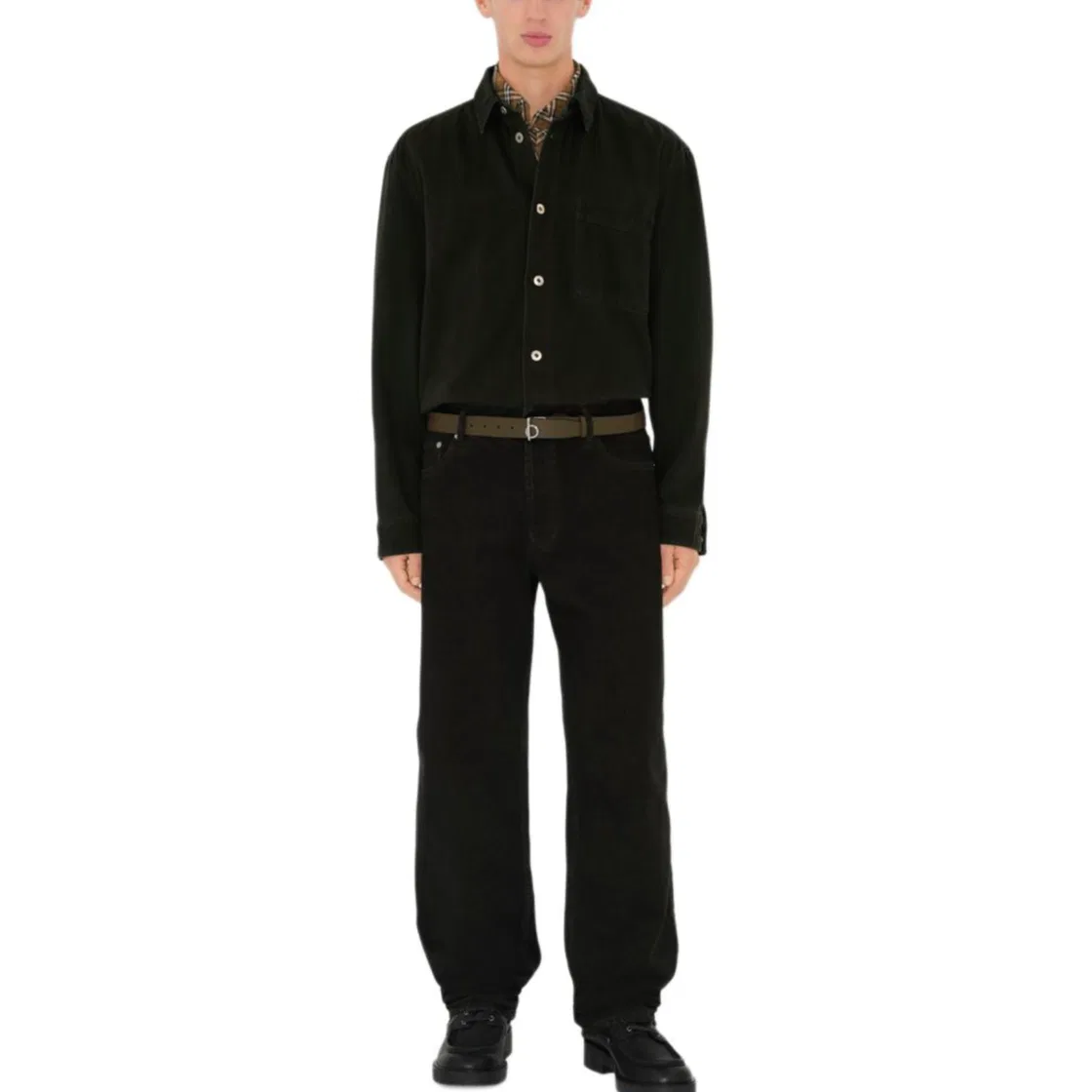 Джинсовая куртка-рубашка Burberry Onyx — фото 3