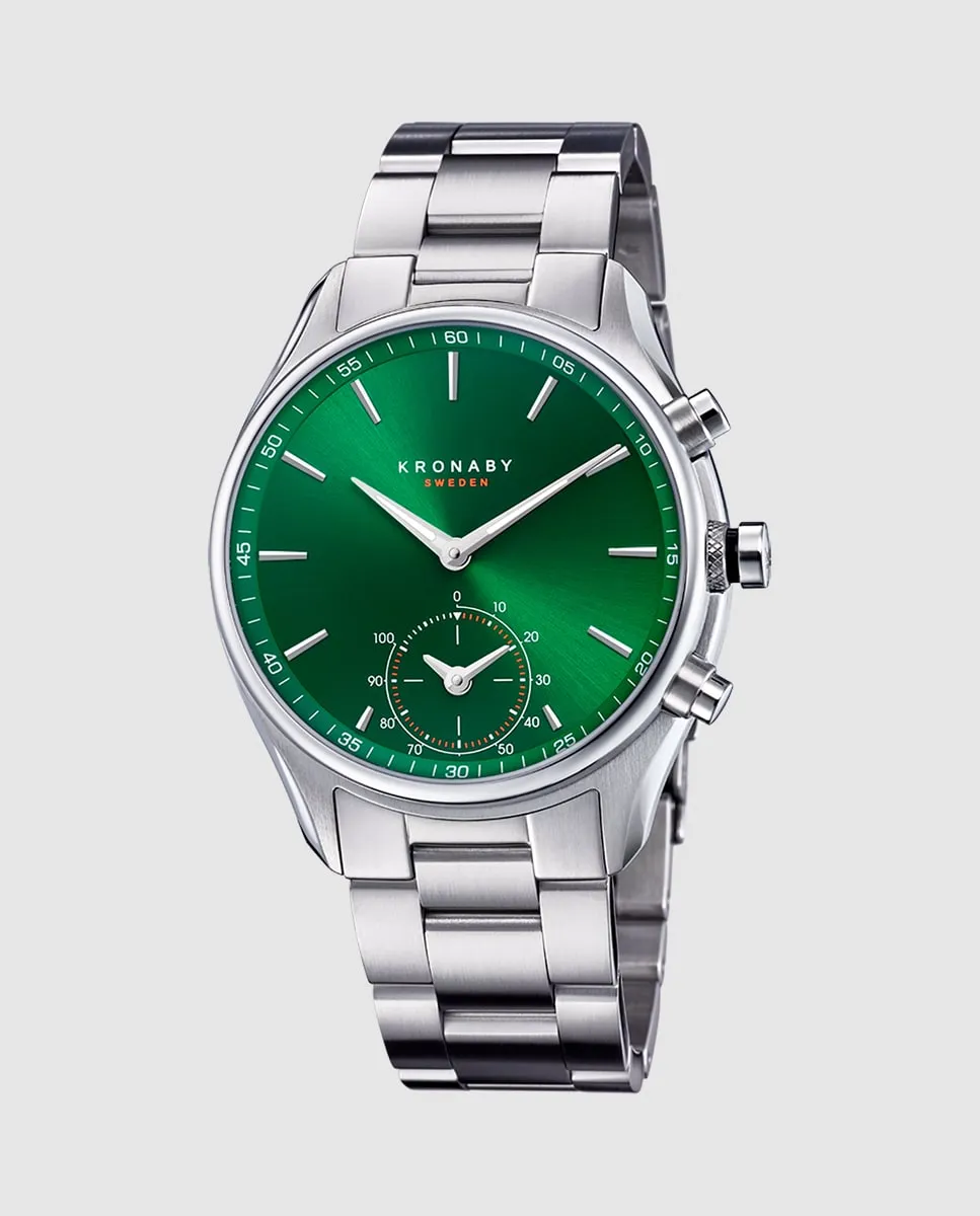 

S3780/1 Мужские часы Sekel в серебристой стали Kronaby, серебряный