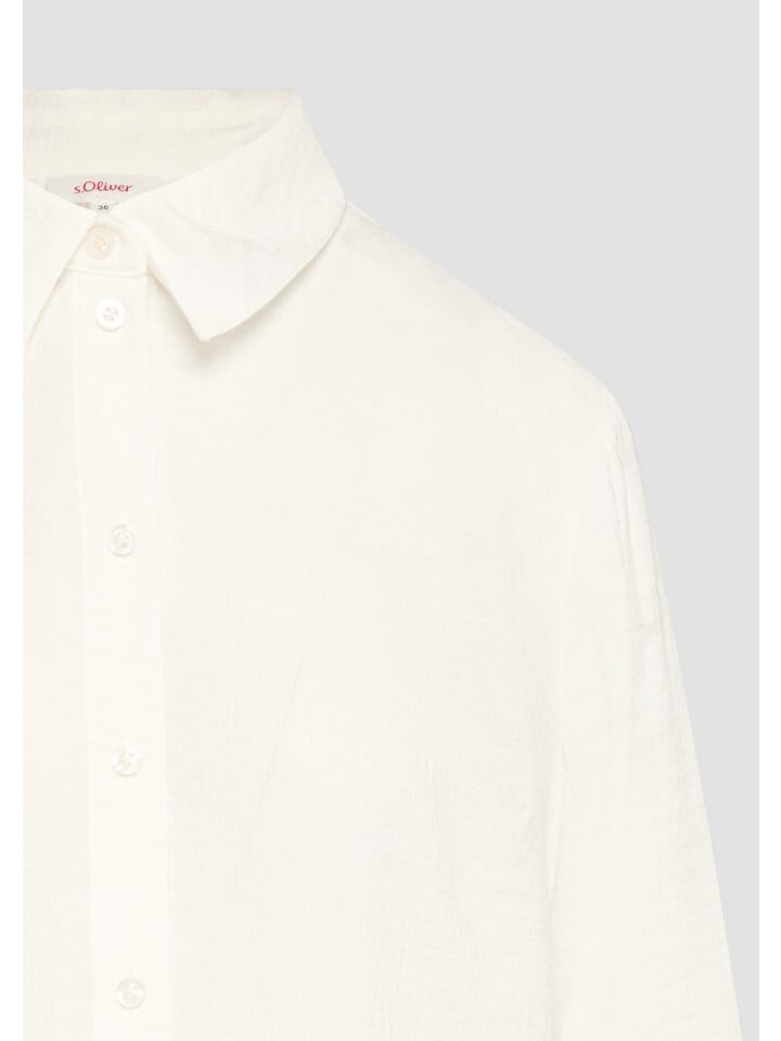 

Блуза s.Oliver Bluse langarm, кремовый