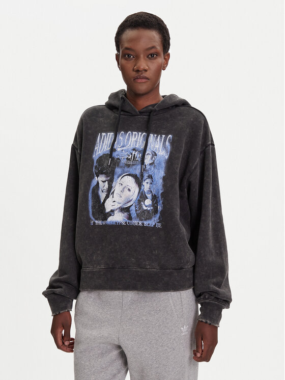 

Свитшот oversize 20th Century Fox Disney JW0155 Adidas, чёрный