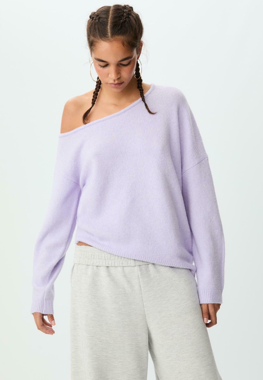 

Джемпер Stradivarius ASYMMETRIC, Mottled Purple