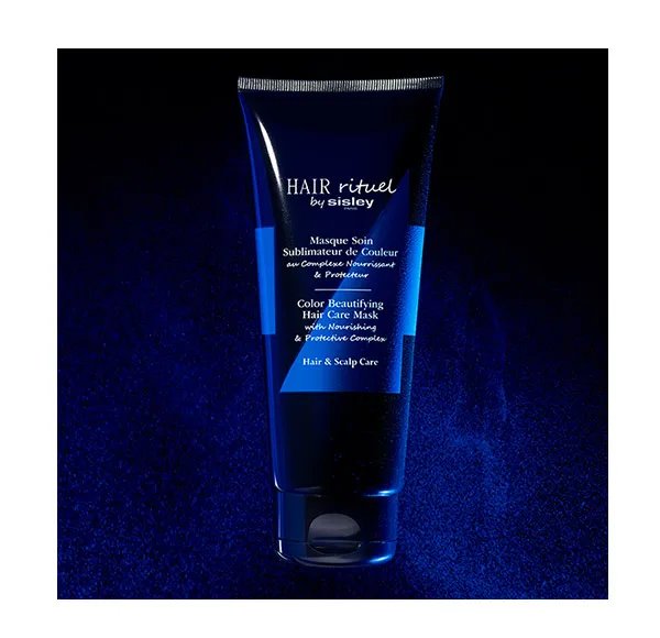 Маска для лица Hair Rituel By Sisley — Цветная сублимирующая Masque Soin Sublimateur De Couleur, 200 мл — фото 2
