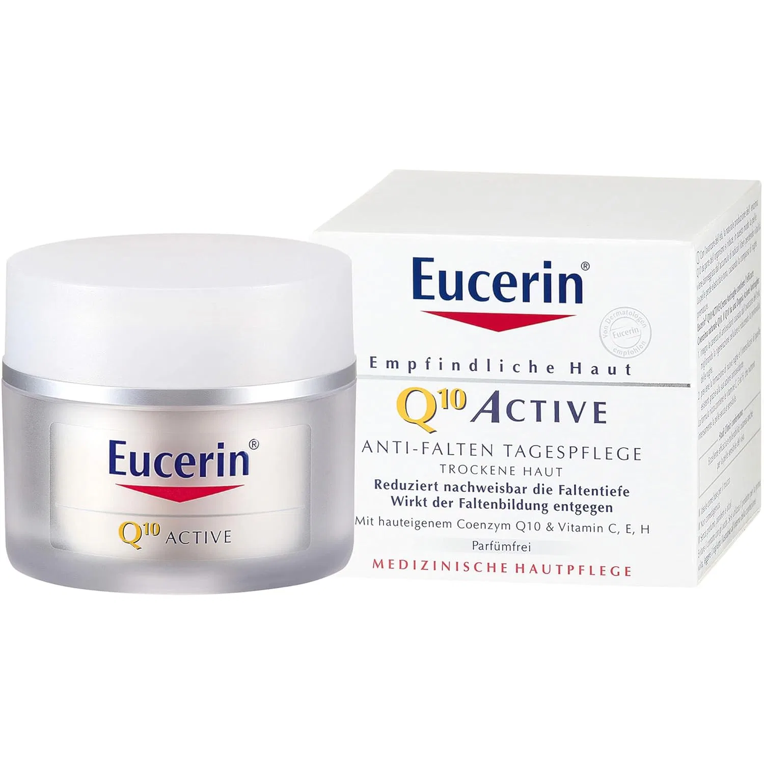 Крем для лица Beiersdorf — Дневной «Q10 Active» от Eucerin, 50 мл — фото 2