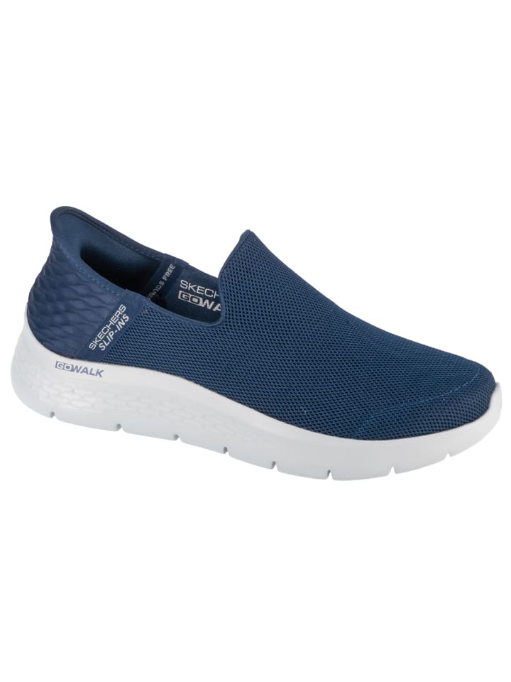 

Низкие кроссовки Skechers Slip Ins Go Walk Flex No Hands, темно-синий