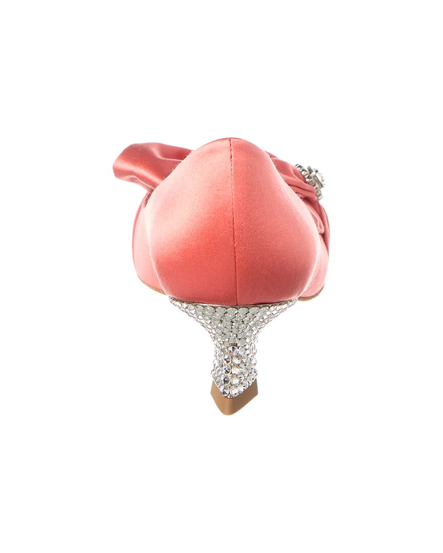 Сатиновые туфли Roger Vivier, розовый — фото 3