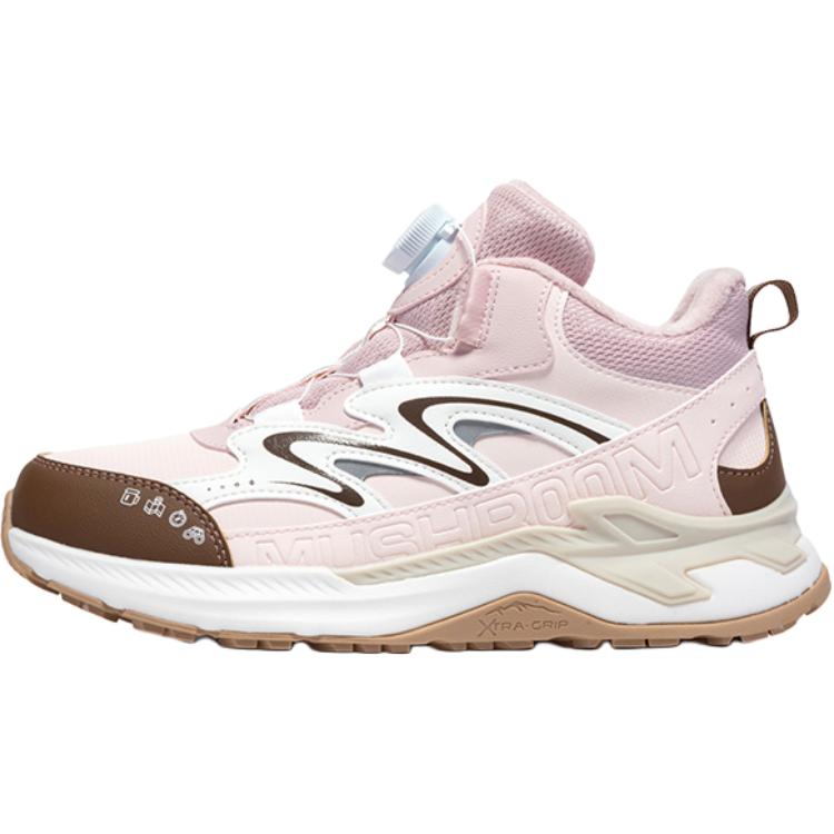 

XTEP Антиударные амортизирующие низкие детские повседневные кроссовки pink brown kids'