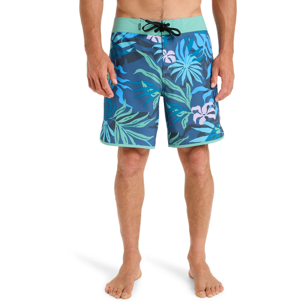 

Мужские шорты для плавания Quiksilver Surfsilk Scallop 18", синий