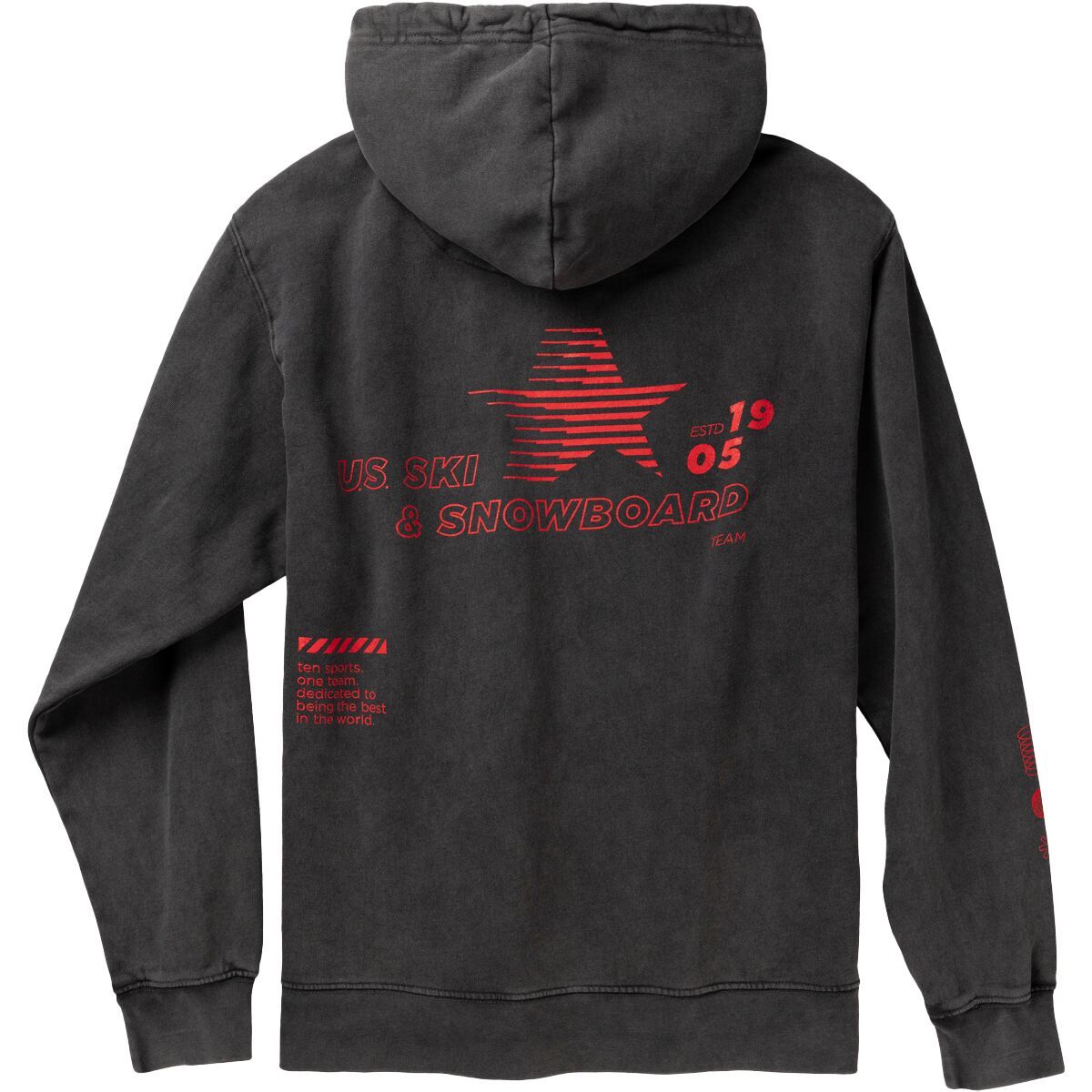 

Звездный худи Us Ski And Snowboard, черный