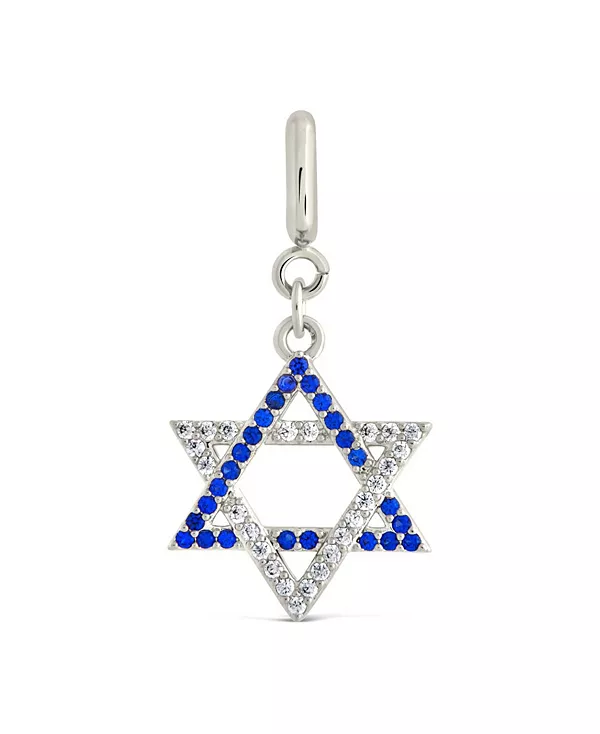 

Подвески «Звезда Давида» из кубического циркония Sterling Forever, silver