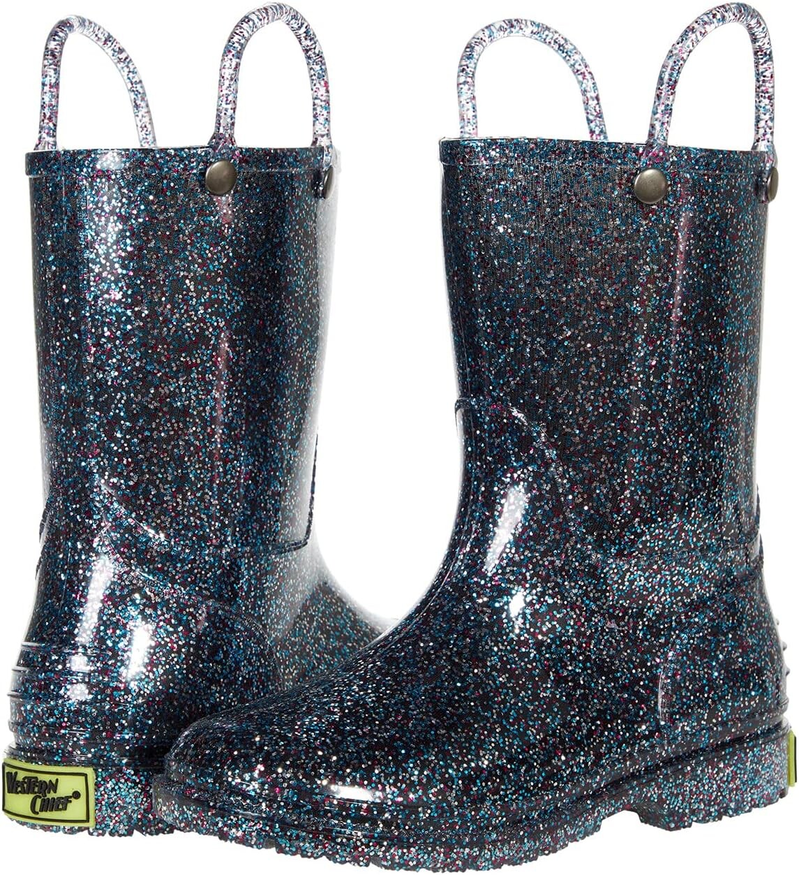 

Резиновые сапоги Glitter Rain Boots Western Chief, мульти