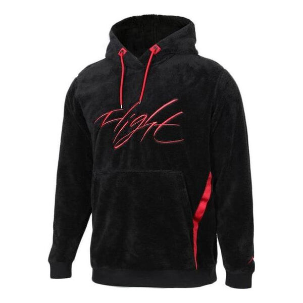 

Толстовка Air Jordan Wings Of Flight Hoodie 'Black Red', черный