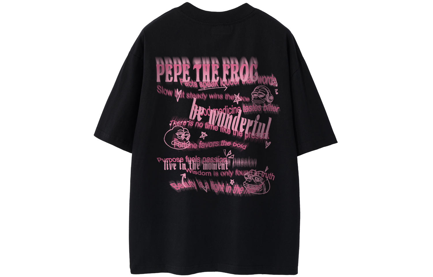 

Футболка с коротким рукавом Unisex Pepe The Frog, кремово-абрикосовая