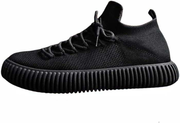 

Мужские дышащие эластичные носки-кроссовки, удобные с нескользящей утолщенной подошвой, повседневная обувь для активного отдыха на улице Azttoztto, черный