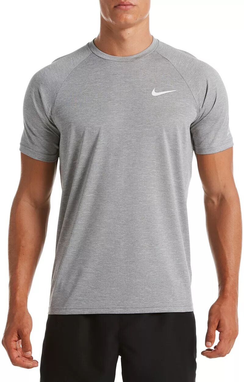 

Мужские рашгарды Nike Heather с короткими рукавами