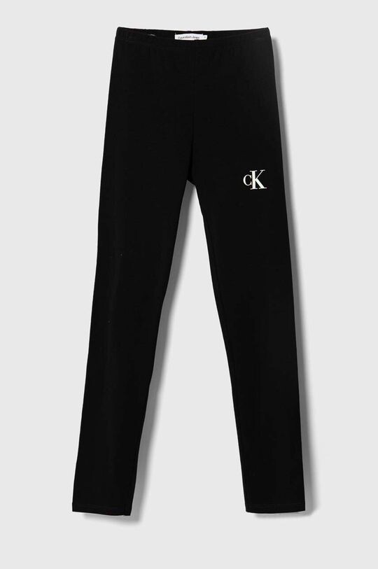 

Детские леггинсы Calvin Klein Jeans, черный