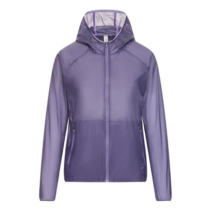 

Куртка (WMNS) Reebok Woven Zipper Sun Protection Jacket 'Purple', фиолетовый