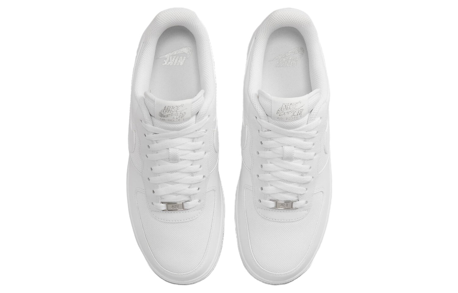 Кроссовки Nike Air Force 1 '07 LV8 'White Metallic Silver' — фото 4