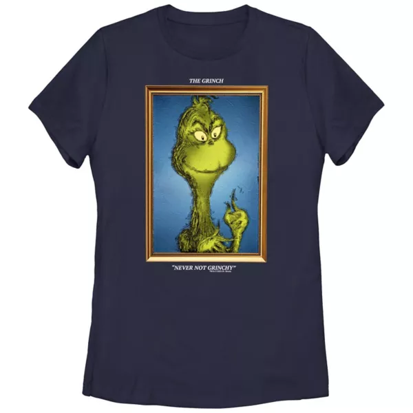 

Футболка с изображением доктора Сьюза для подростков Grinch, синий