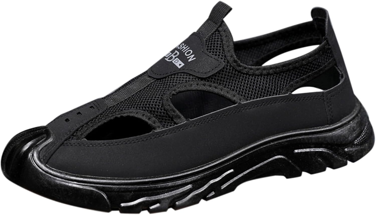 

Кроссовки для безопасности для мужчин и женщин, дышащие кроссовки, удобная рабочая обувь с стальным носком, легкая защитная обувь Generic, черный