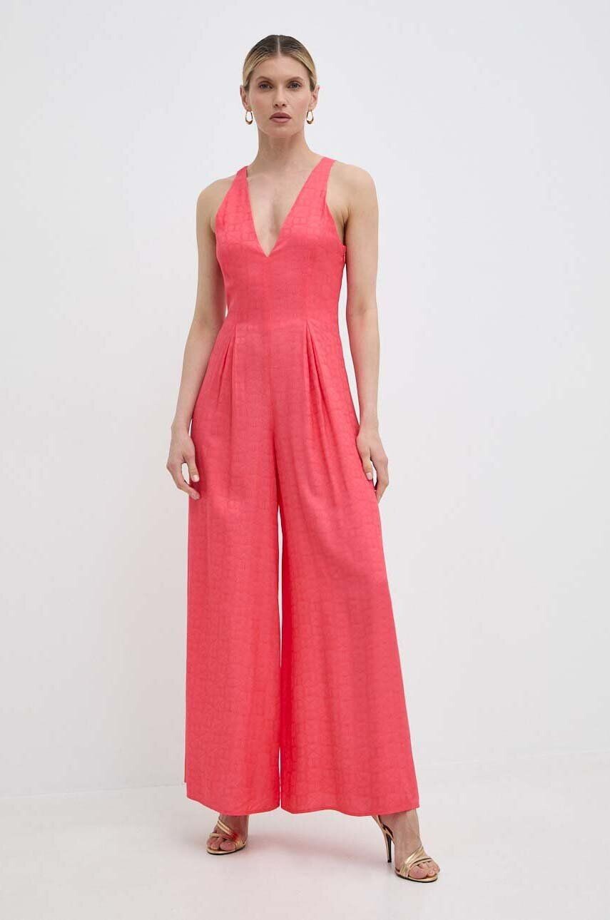 

Элегантный костюм Twinset, розовый