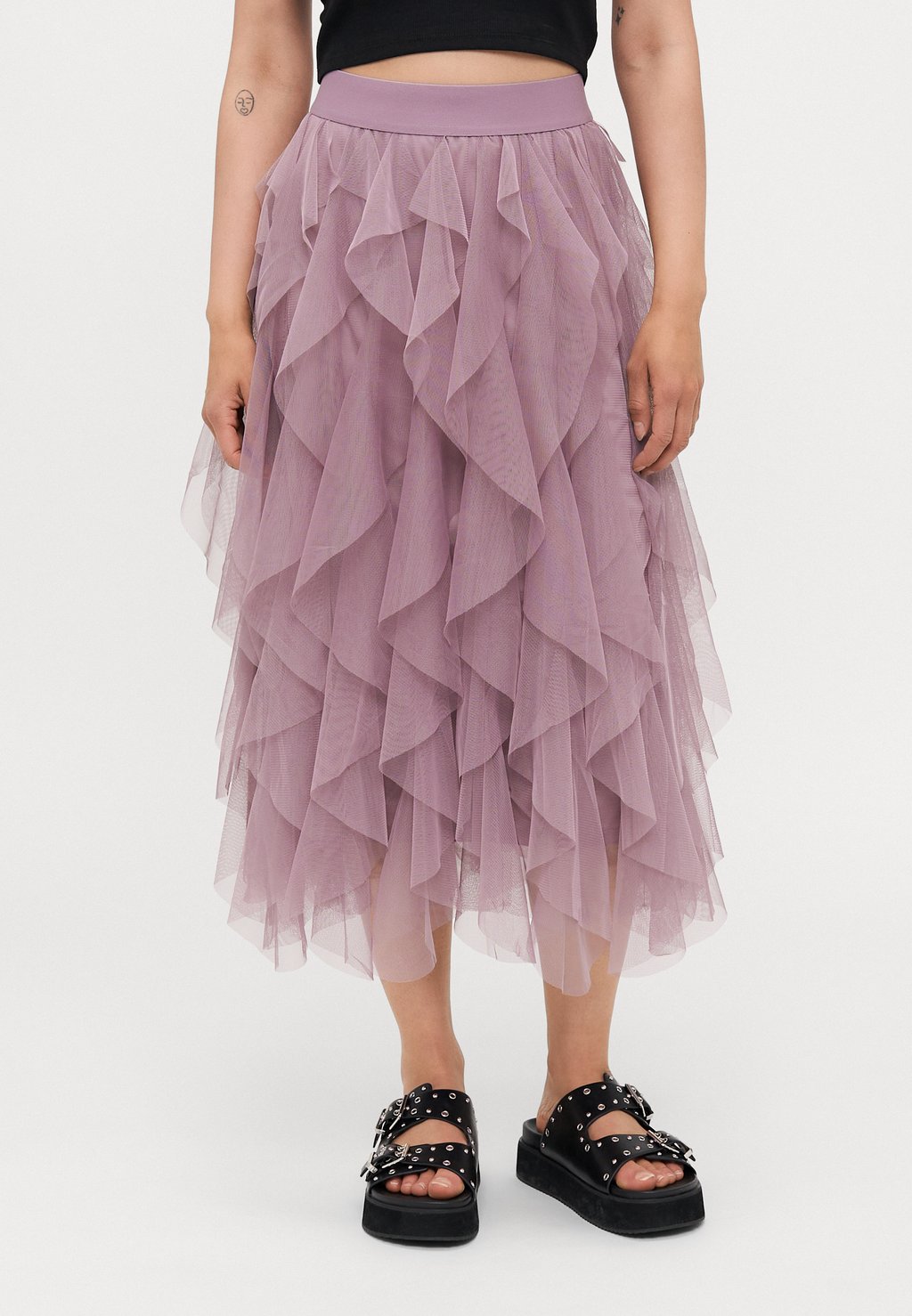 

Юбка А-силуэта ONLSKY SKIRT ONLY Petite, фиолетовый