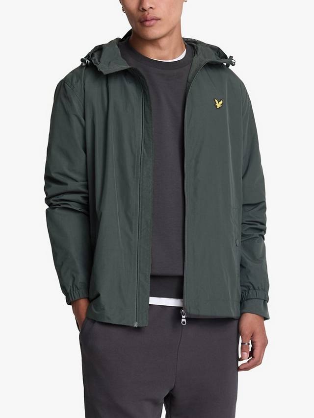 

Куртка с капюшоном на молнии Lyle & Scott, W635 Gunmetal