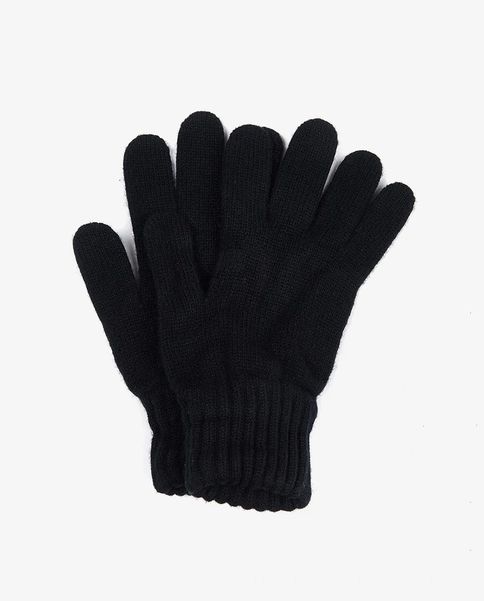 

Мужские перчатки, изготовленные из чистой шерсти Barbour, черный