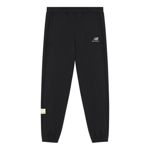 

Штаны с логотипом, повседневные спортивные штаны New Balance, черный