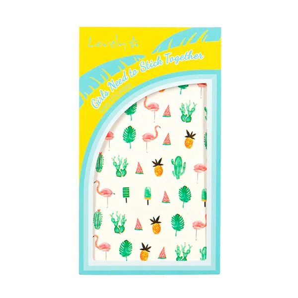 

Наклейки для ногтей Girls Need To Stick Together Lovely, 1 UD