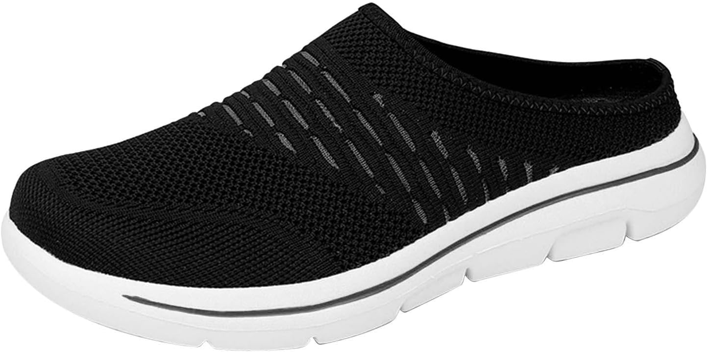 

Ортопедические сандалии для женщин с поддержкой свода стопы, с сетчатой вставкой, летние шлепанцы, удобная обувь на каждый день, веганская обувь для мужчин Egmy, черный