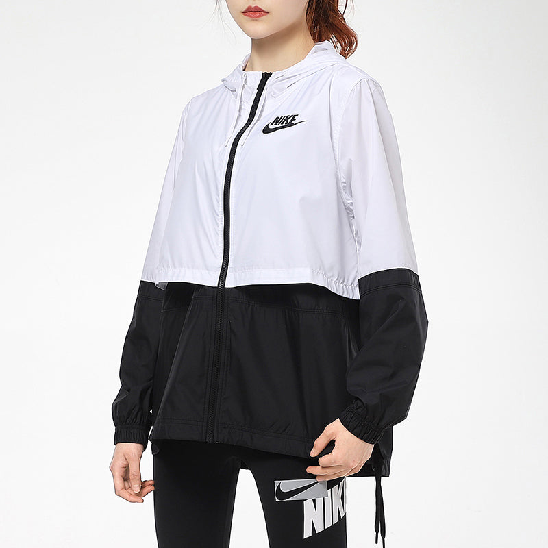 Куртка (WMNS) AS W Nike Sportswear JKT Jacket WVN White AJ2983-102 — фото 3