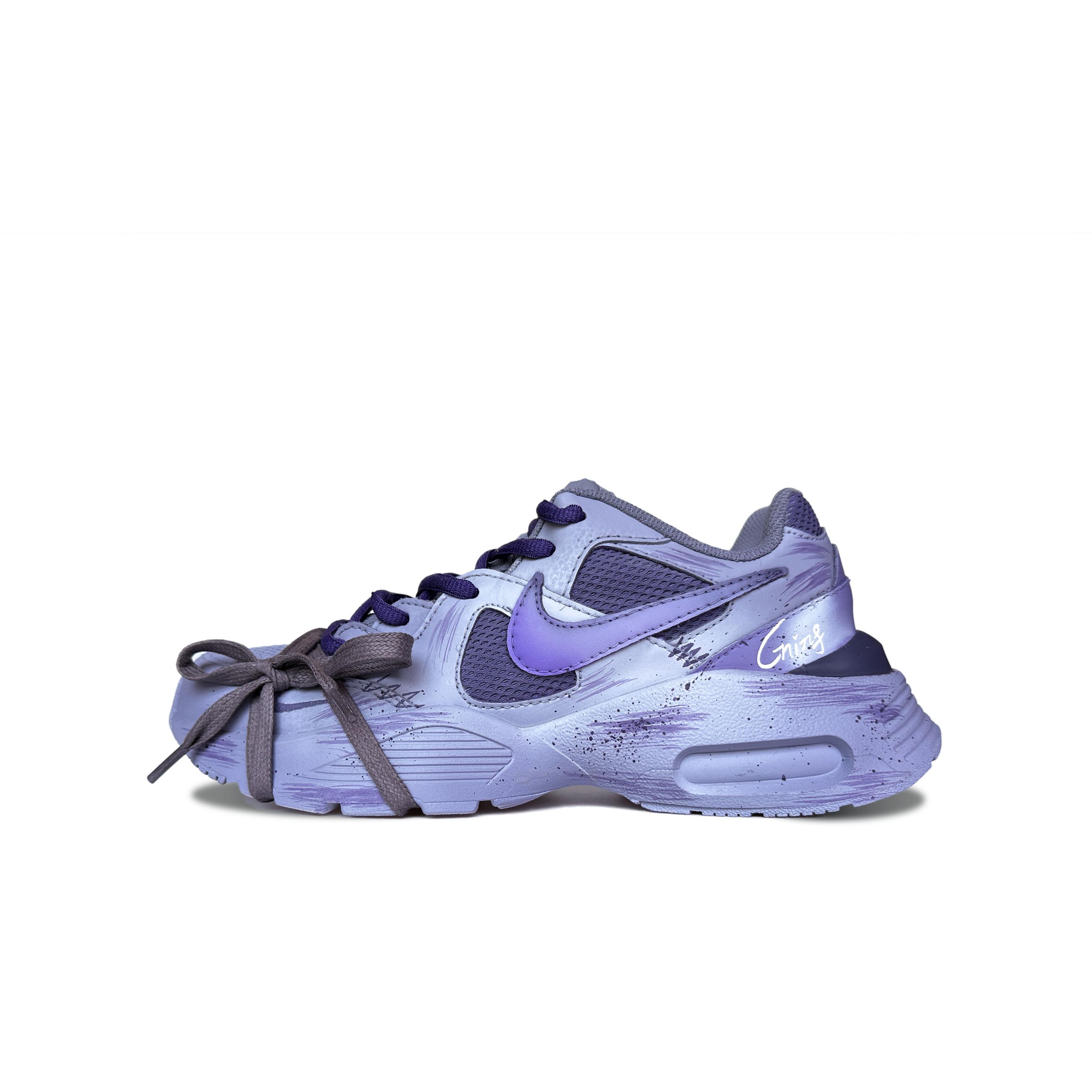 

Кроссовки Nike Air Max Fusion Chunky Sneakers Women's Low-top Purple/Grey, фиолетовый