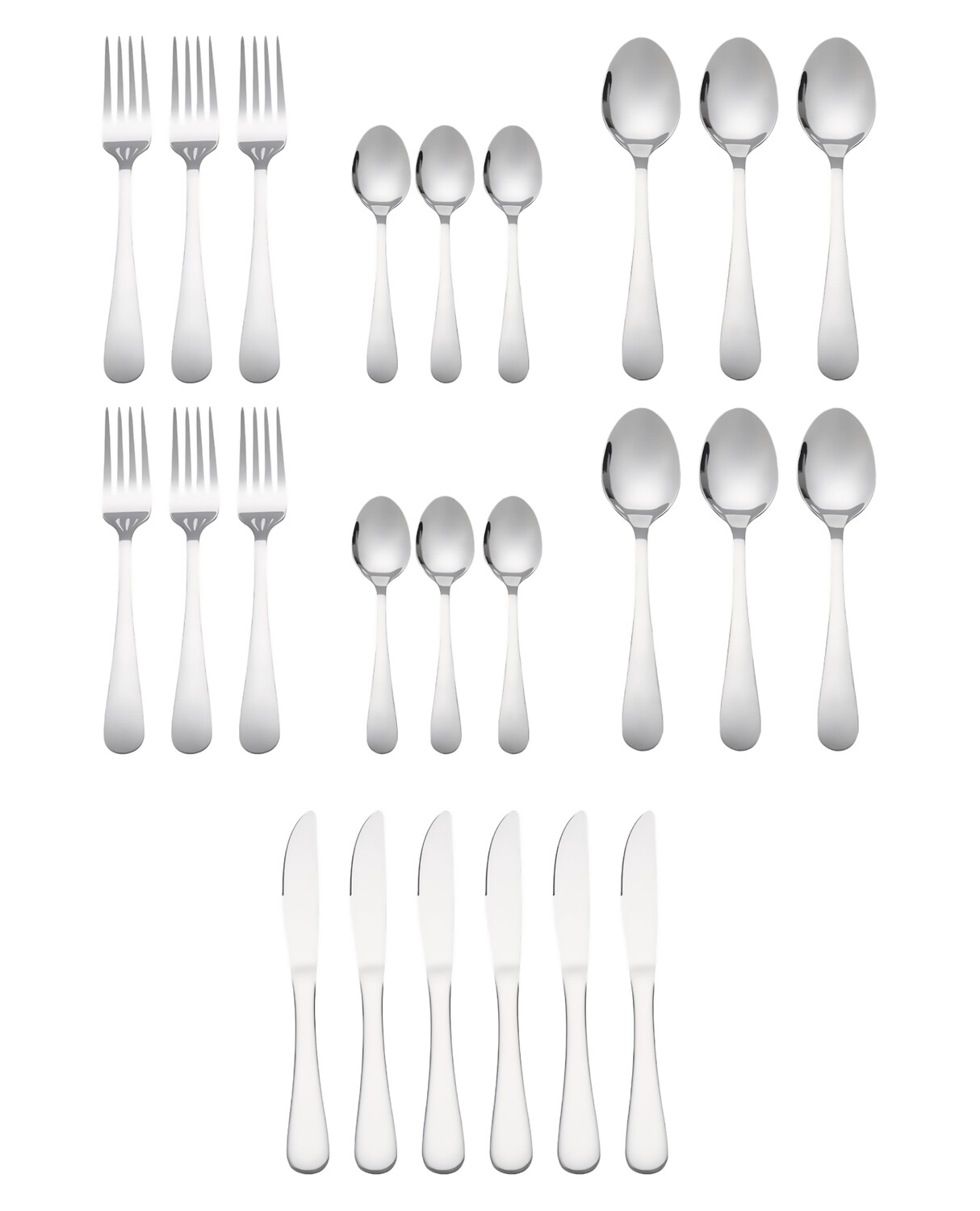 

Набор столовых приборов KitchenTrend Delilah, 24 предмета
