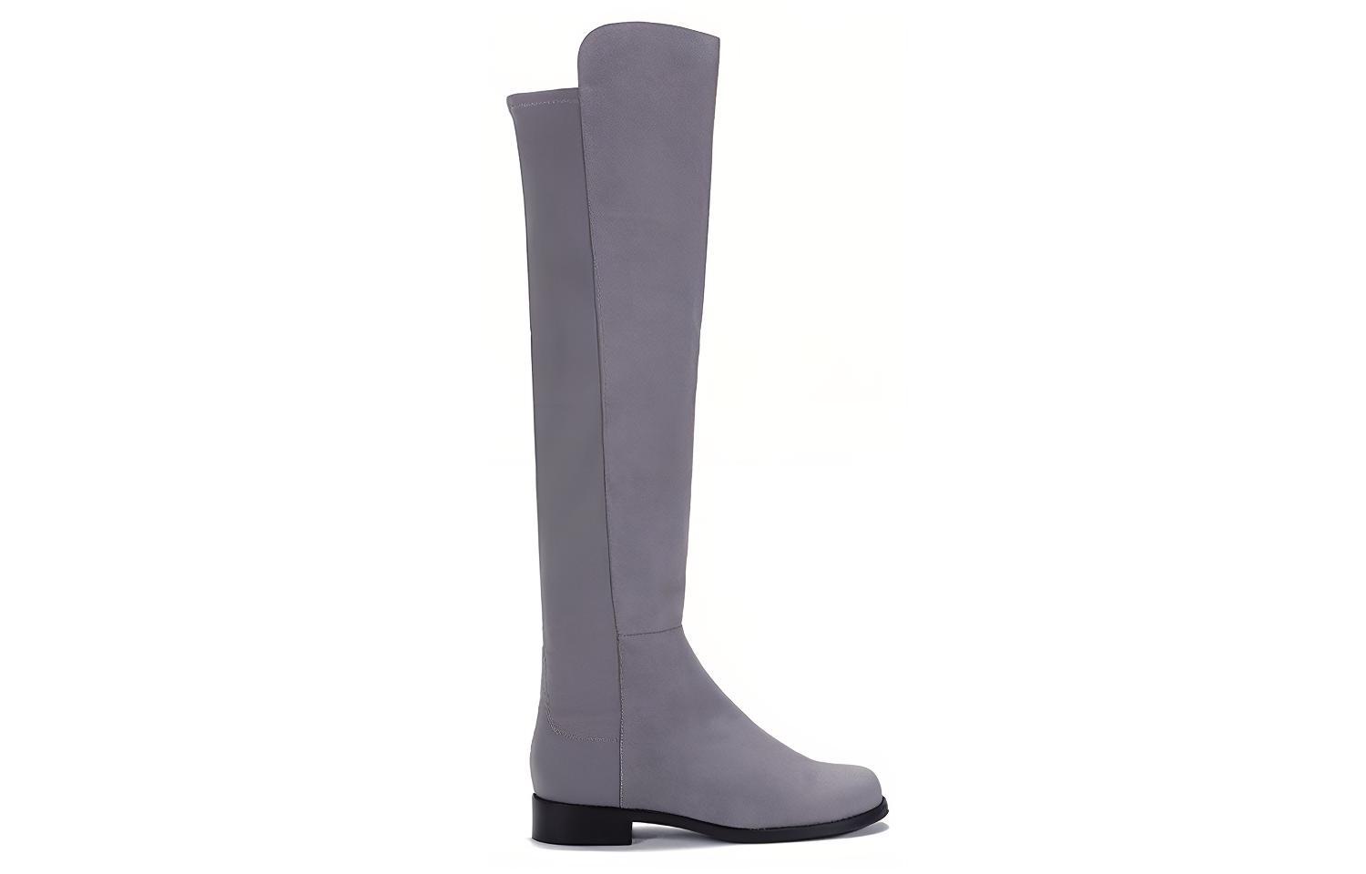 Высокие сапоги Stuart Weitzman Women's Gray Fog — фото 3