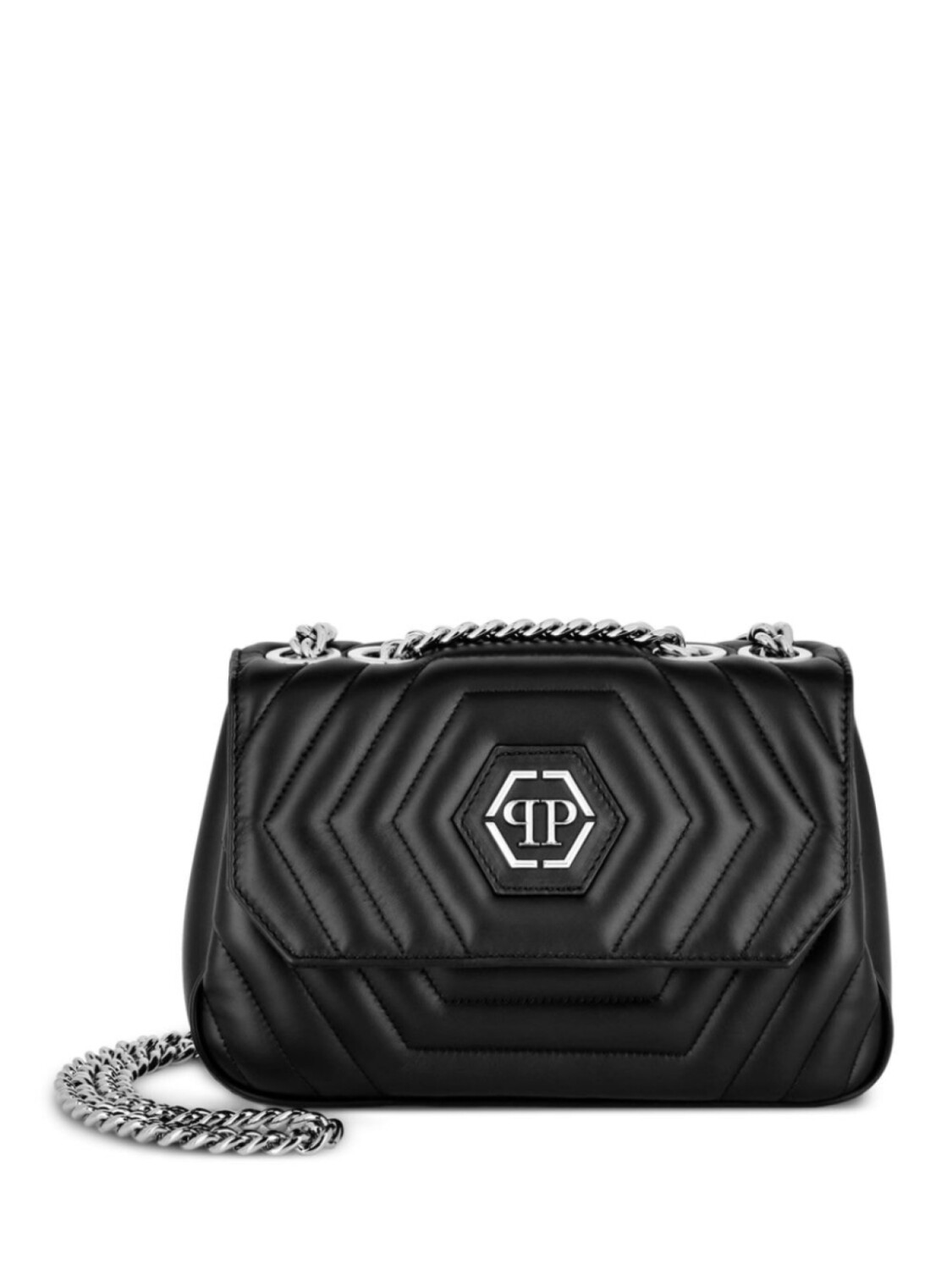 

Philipp Plein сумка на плечо Hexagon, черный
