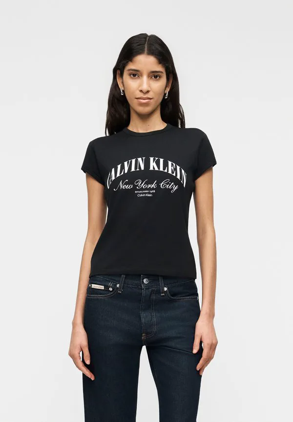 

Детская футболка с графическим логотипом Calvin Klein Jeans, Black, Черный, Детская футболка с графическим логотипом Calvin Klein Jeans, Black