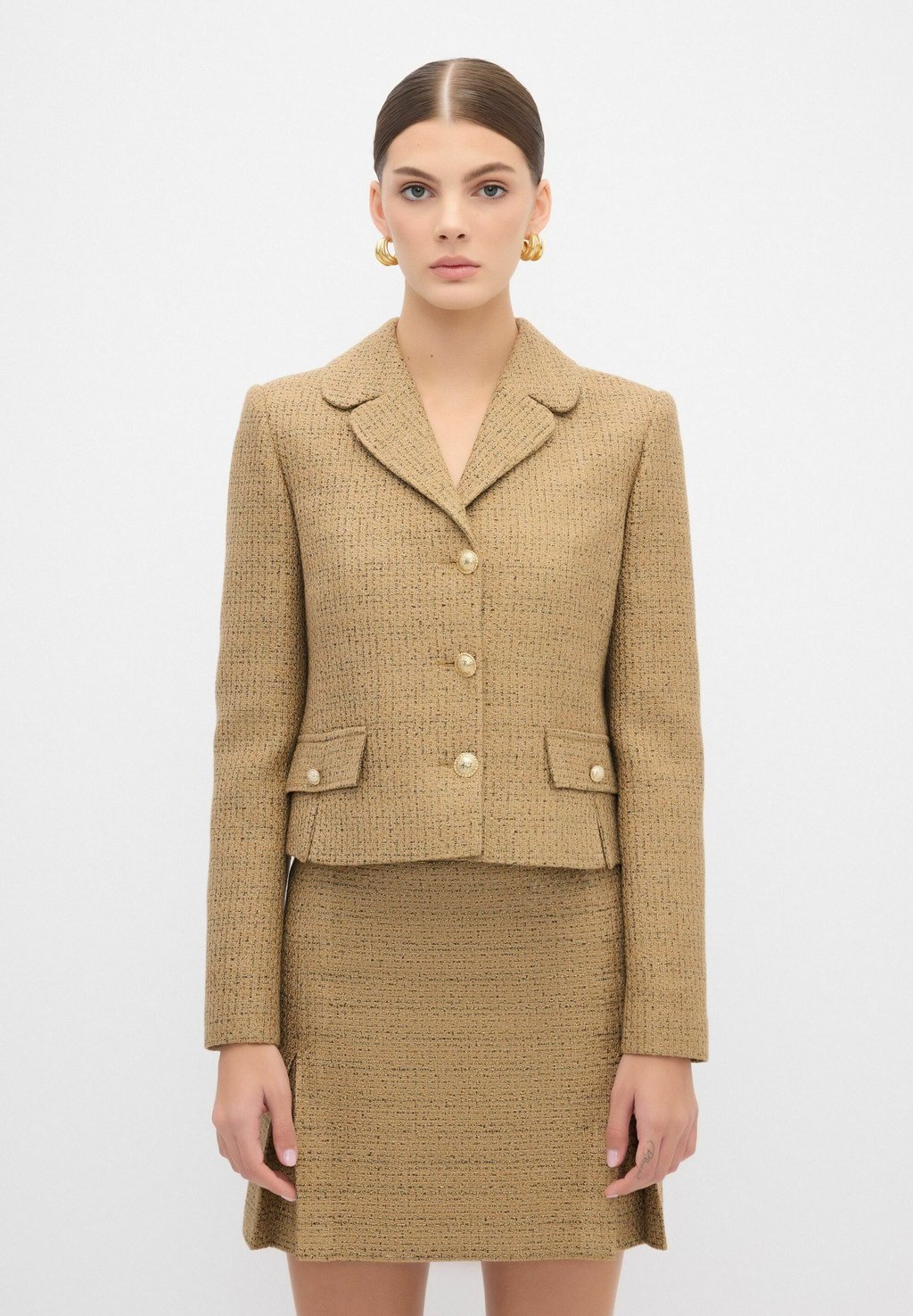 

Блейзер WITH POCKET DETAIL adL, золотистый