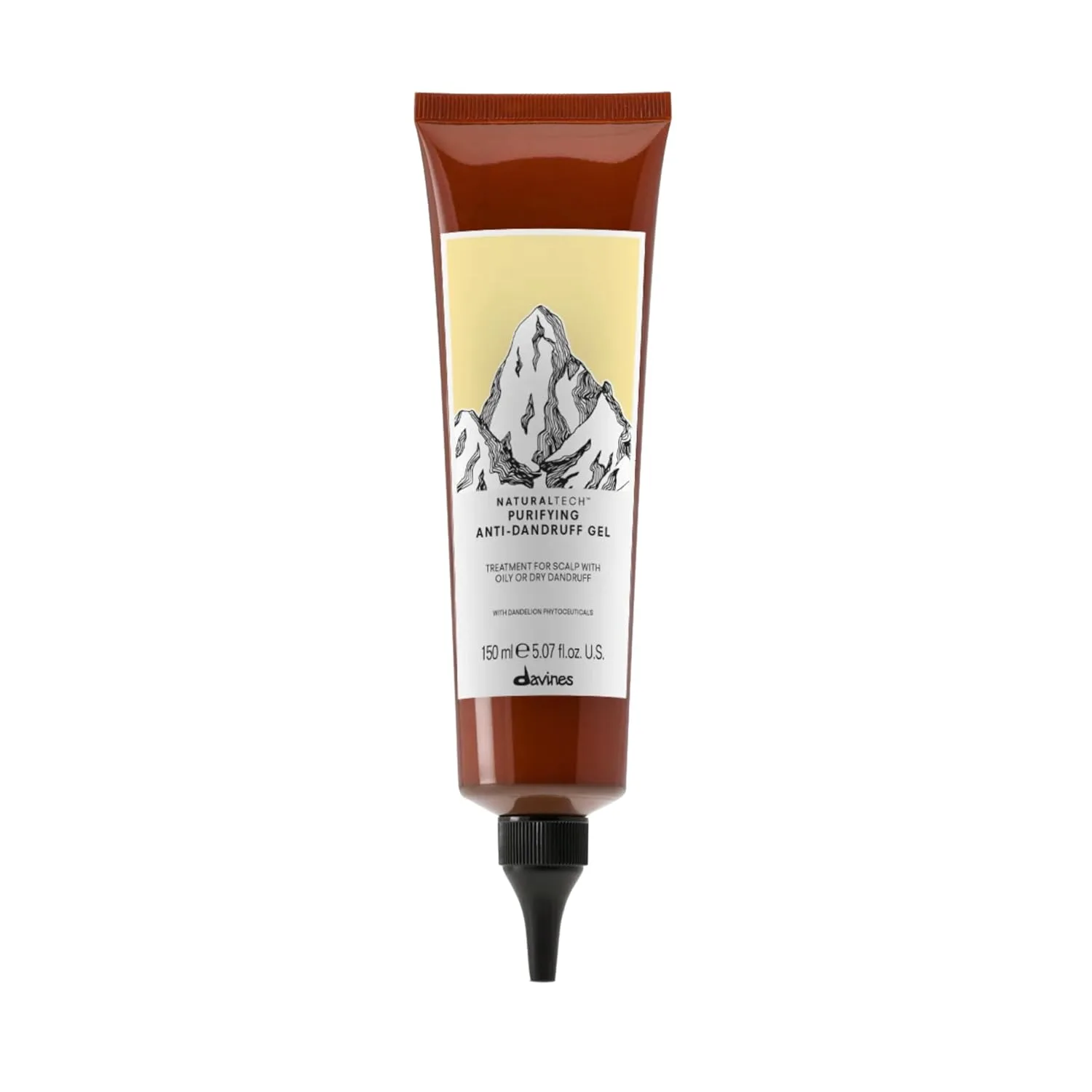 Очищающий гель Davines Naturaltech, очищающий и против перхоти (для жирной и сухой кожи) - с фитопрепаратами одуванчика - средство от перхоти для жирной и сухой кожи, 170 мл