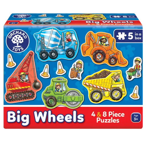 

Пазлы Big Wheels Puzzles