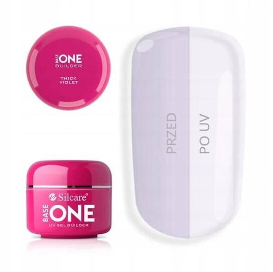 

УФ-гель Silcare One Violet толщиной 50 г