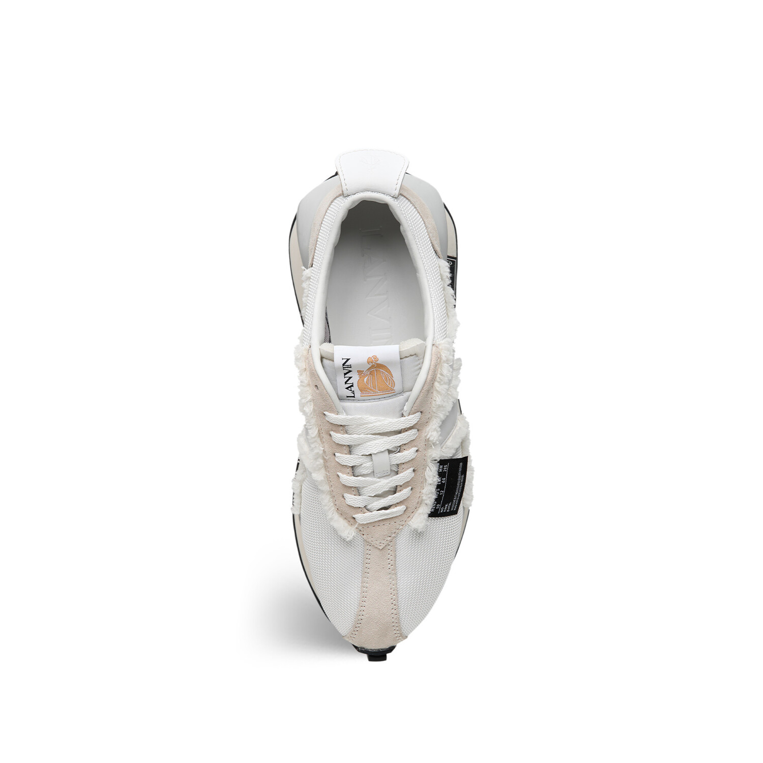 Кроссовки Lanvin X xVESSEL Lifestyle Shoes Unisex Low-top, черный — фото 4