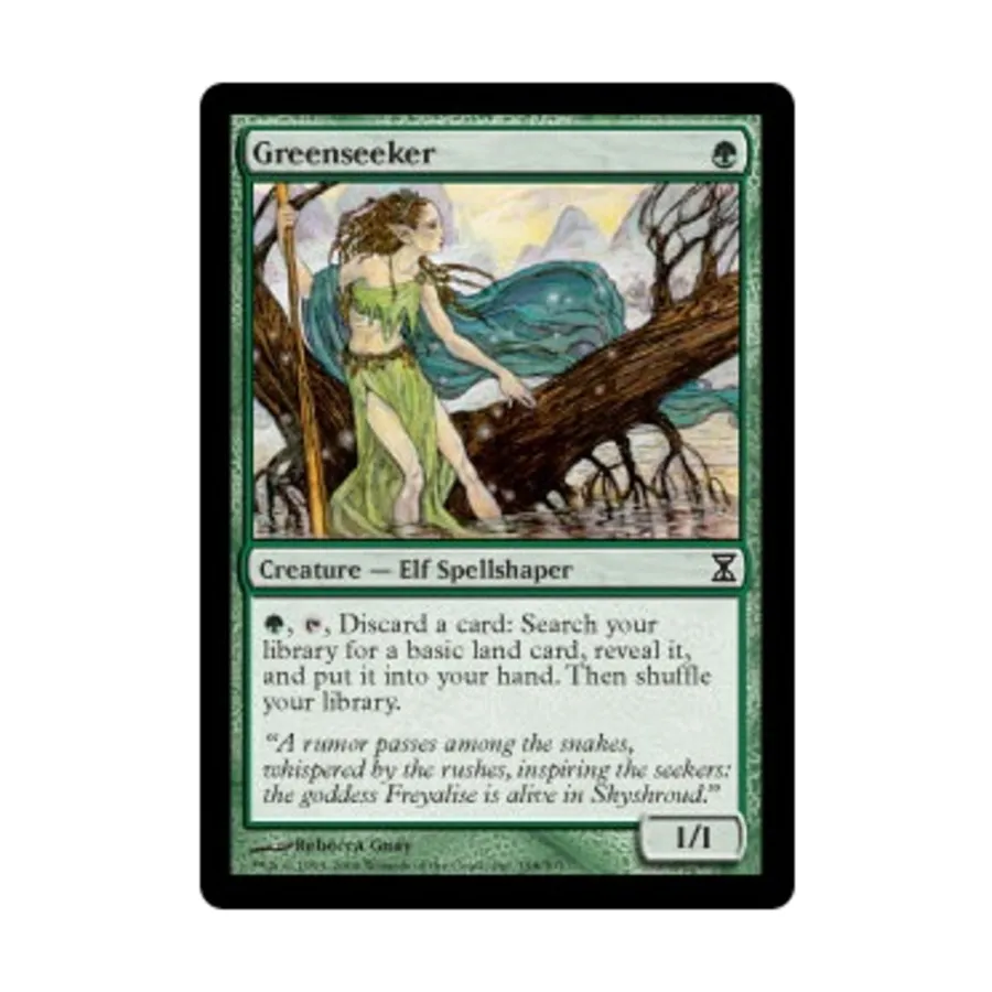 

CCG Зелёный Искатель (К), MTG - Time Spiral