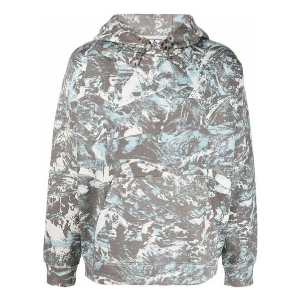 

Толстовка Nike Camouflage Kangaroo Pocket Pullover Hooded Long Sleeves Hoodie Men's Grey, серый