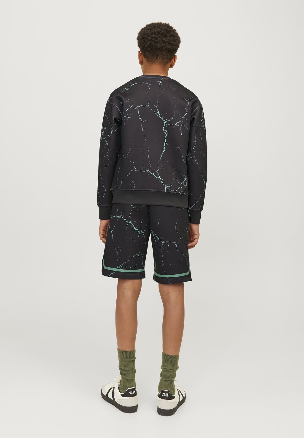 

Толстовка JJKEY SPORTY LOOSE CREW Jack & Jones, серый