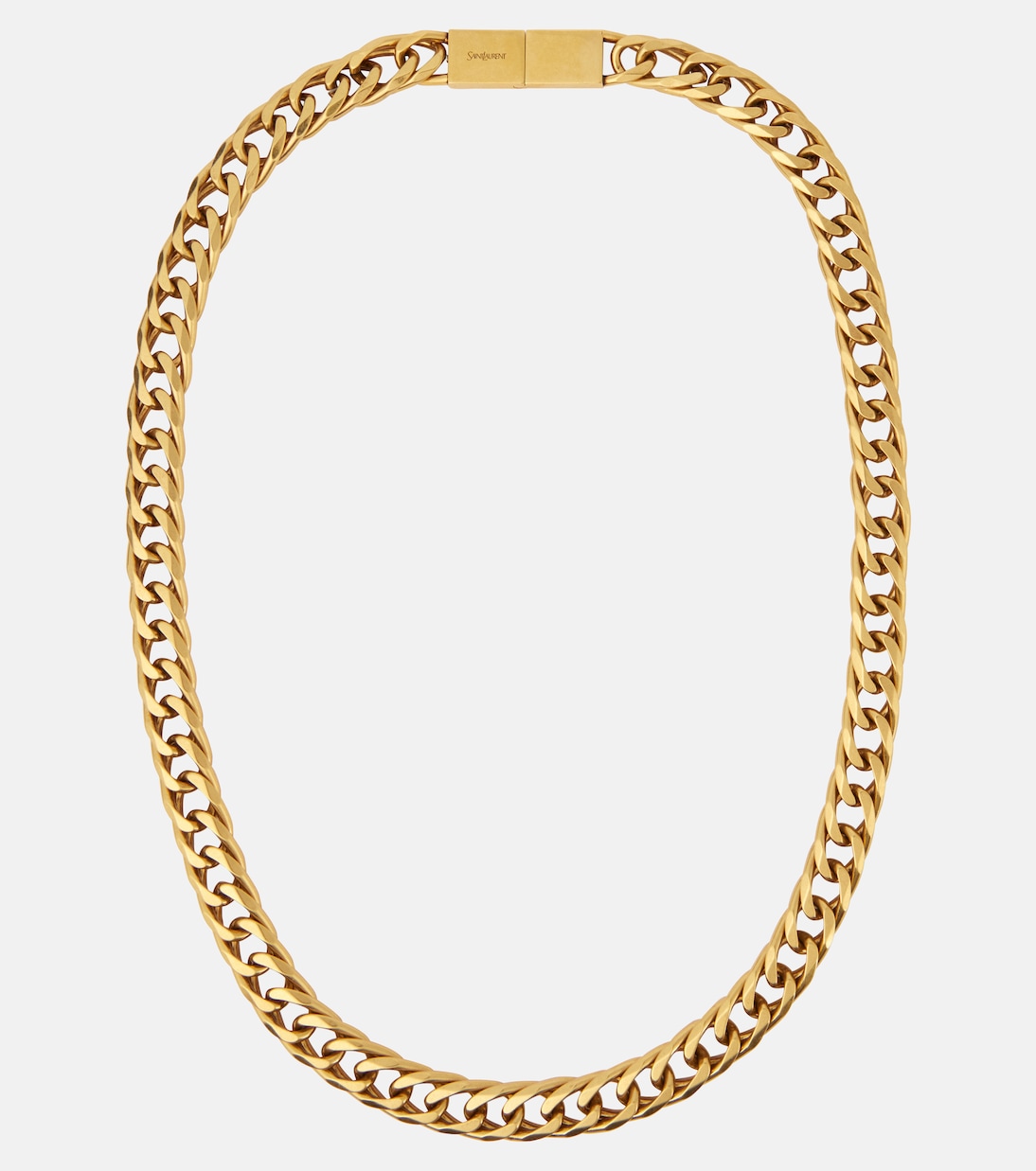 

Тонкий пояс с цепочкой Fine Ceinture Saint Laurent, Light Bronze