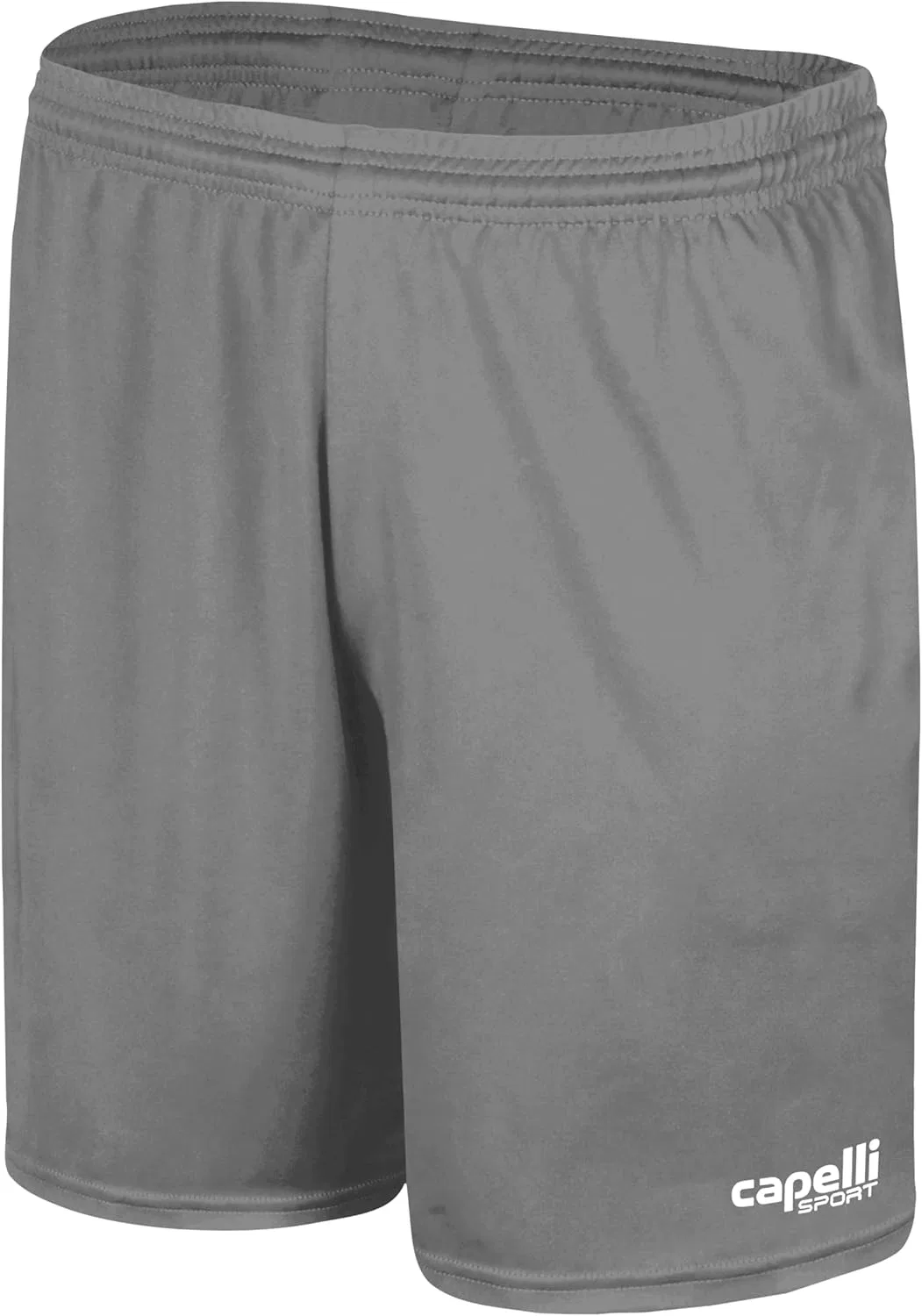 Спортивные шорты Capelli Sport для женщин, тренировочная одежда для командных видов спорта: футбола, американского футбола, бейсбола и софтбола, Light Grey Black
