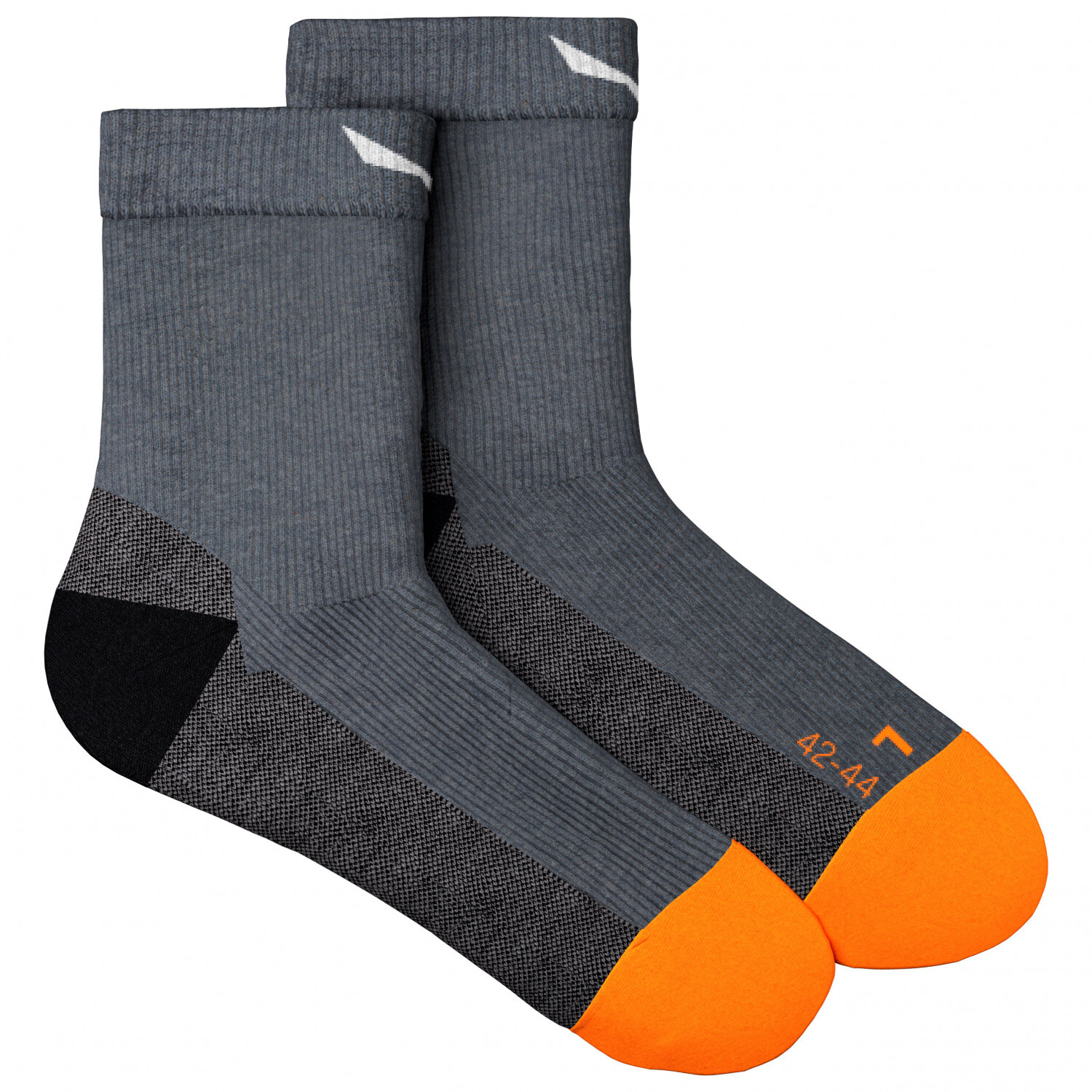 

Походные носки Salewa MTN TRN All Mountain QRT Sock, цвет Grey Melange